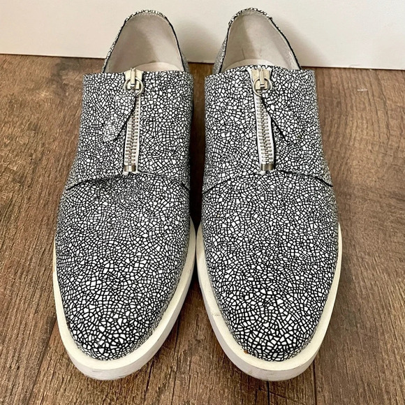 Miista London Speckled Zip Up Loafer  Shoes - Picture 2 of 5